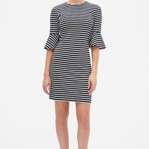 Banana Republic Stripe Flare Dress